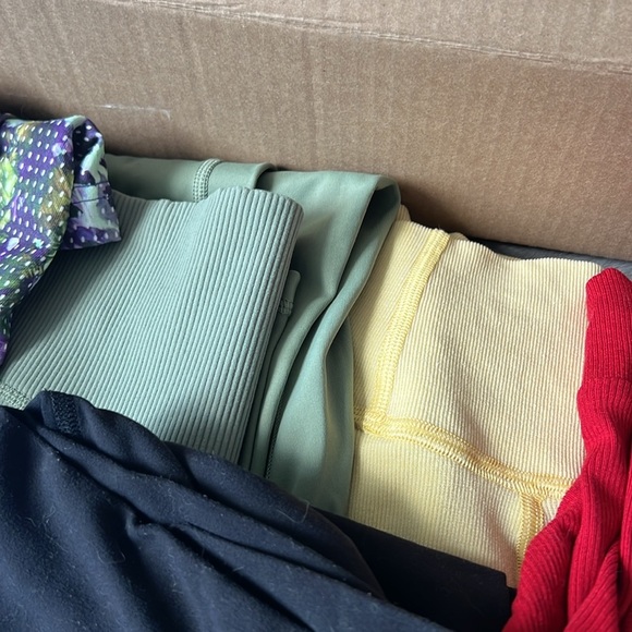 Lululemon and athletic mystery reseller box picture shows what could be included - Picture 3 of 5